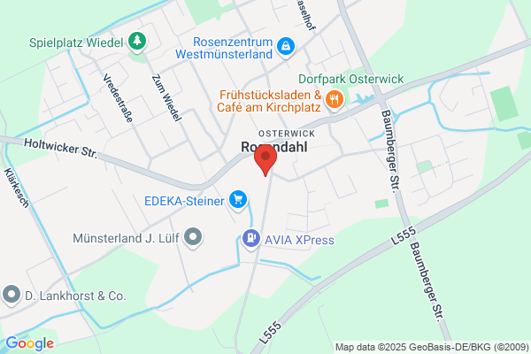 Gemeinde Rosendahl Feuerwehrgerätehaus Osterwick