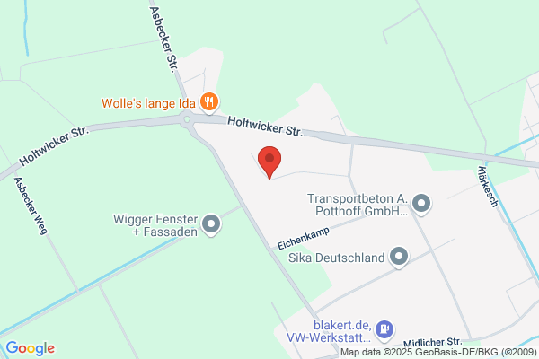 Textilaufbereitung Warning