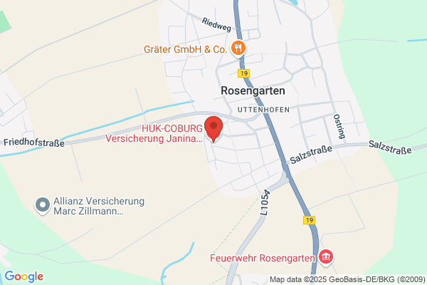 HUK-COBURG Versicherung Janina Wunderlich in Rosengarten - Uttenhofen