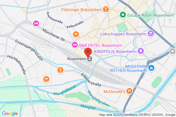 SIXT Autovermietung Rosenheim Bahnhof