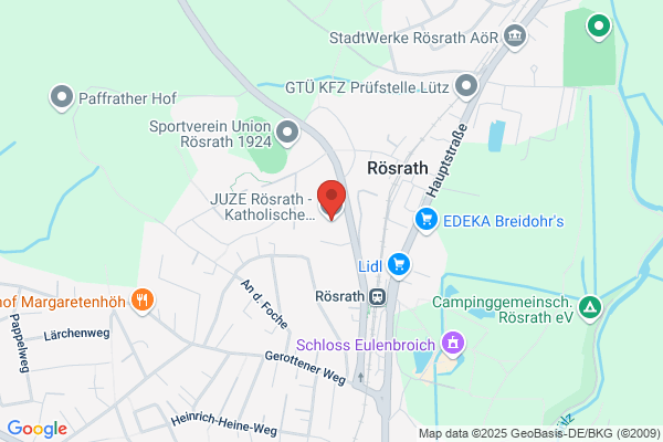 Juze Rösrath Kath. Jugendfreizeitstätte Begegnungszentrum