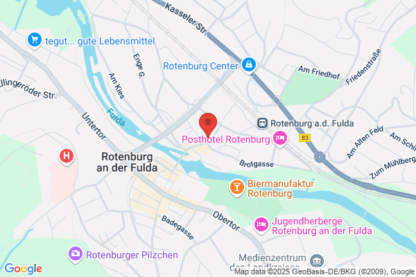 VR-Bankverein Bad Hersfeld-Rotenburg eG Filiale Rotenburg Steinweg