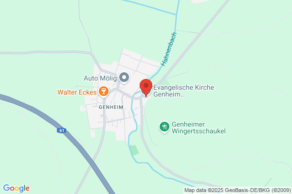 Evangelische Kirche Genheim - Evangelische Kirchengemeinde Waldalgesheim