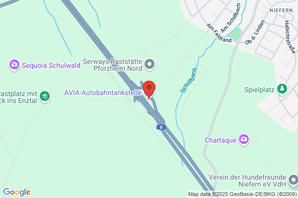 Autobahn-Tankstelle