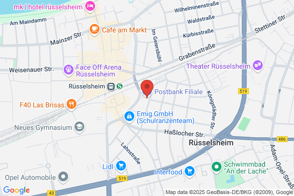 Postbank-Finanzcenter Rüsselsheim