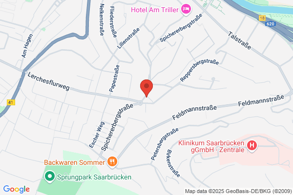 Notkirche am 40er-Grab, Alt-Saarbrücken