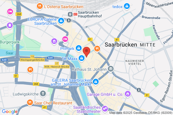 eyes + more - Optiker Saarbrücken, Bahnhofstraße