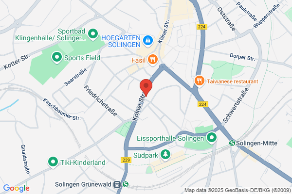 Chirurg. Gem.Praxis Solingen Dres. Gärtig Seiffert Weindl Apfelstedt