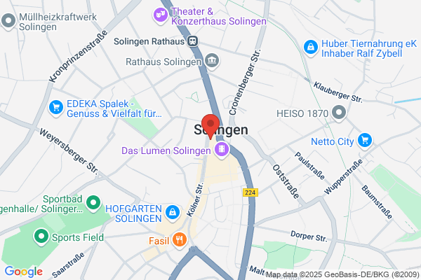 McFIT Fitnessstudio Solingen-Mitte