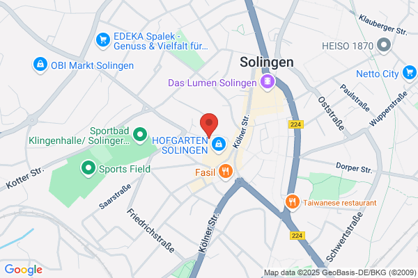 CONTIPARK Tiefgarage Shopping Center Hofgarten
