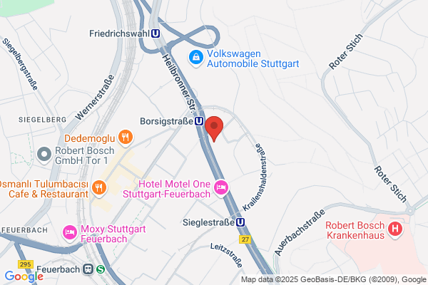 VW FS Rent-a-Car - Stuttgart Feuerbach