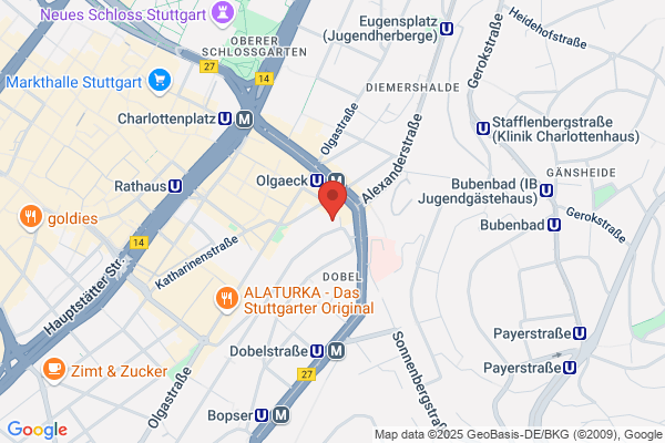 Avis Autovermietung - Stuttgart Zentrum