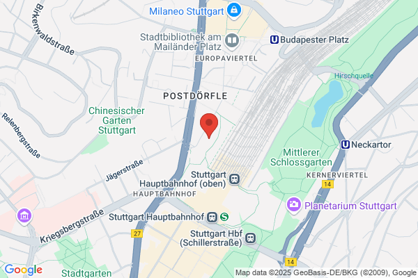 Budget Autovermietung - Stuttgart Hauptbahnhof