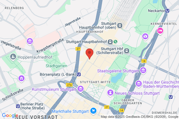 SIXT Autovermietung Stuttgart Zentrum