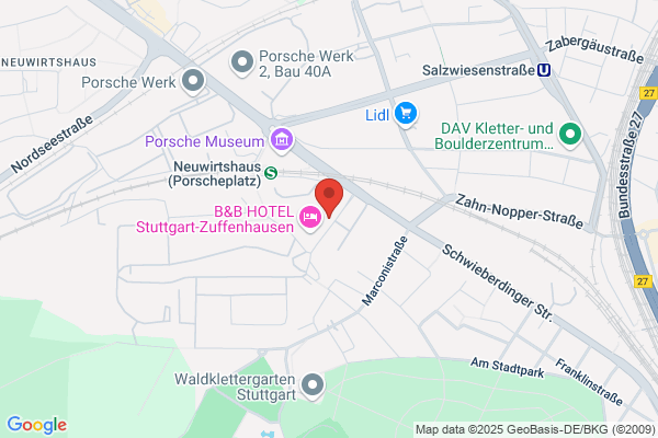 B&B HOTEL Stuttgart-Zuffenhausen
