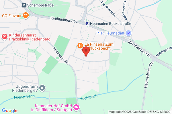 Pfarramt Heumaden-Süd Schäfer J. Pfarrer und Gemeindehaus