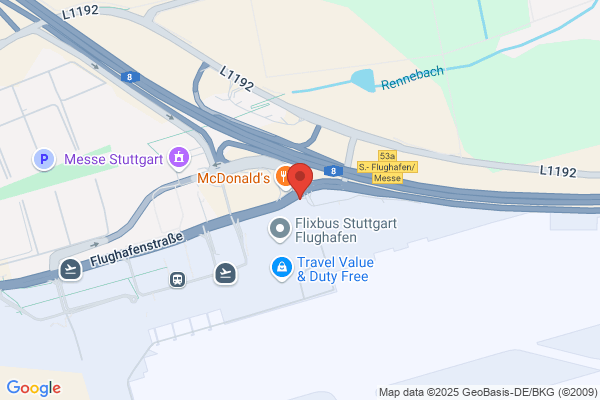 Parkplatz P3 Flughafen Stuttgart APCOA