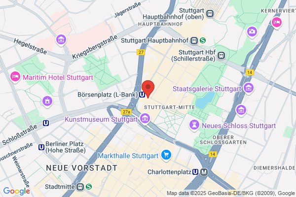 Tiefgarage Königsbau-Passagen APCOA