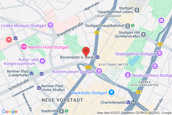 Tiefgarage Volksbank Stuttgart EG - APCOA