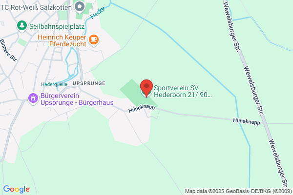 Sportverein SV Hederborn 21/90 Upsprunge e.V.