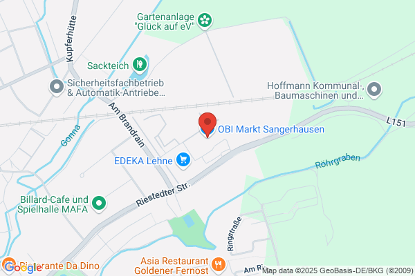 OBI Holzzuschnitt-Service im Markt Sangerhausen