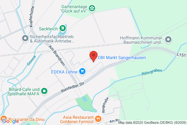 OBI Mietgeräte und Werkzeugverleih Sangerhausen