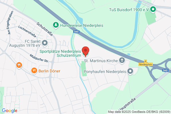 Sportplätze Niederpleis Schulzentrum