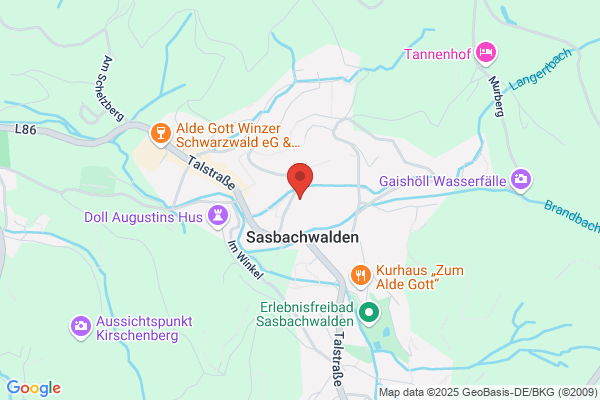 Gemeindeverwaltung Sasbachwalden Zentrale Fax