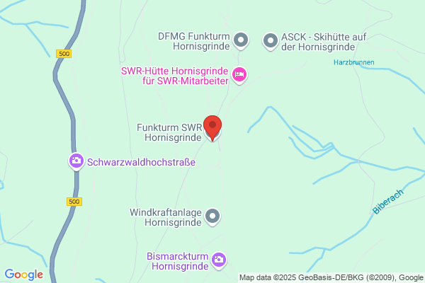 Südwestrundfunk Sender HORNISGRINDE