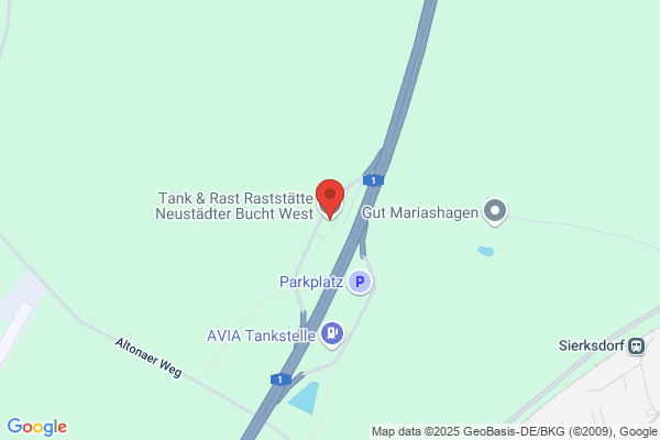 Tank & Rast Raststätte Neustädter Bucht Ost