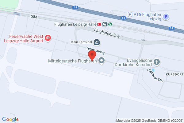 Budget Autovermietung - Flughafen Leipzig/Halle