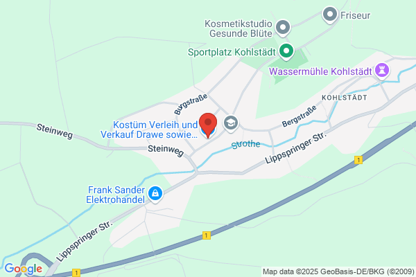 Kostüm Verleih und Verkauf Drawe