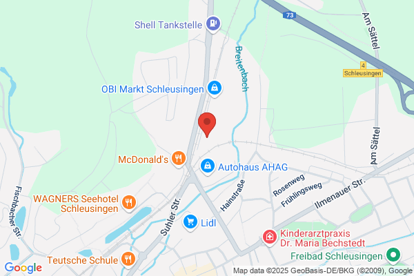 OBI Farbmisch-Service im Markt Schleusingen