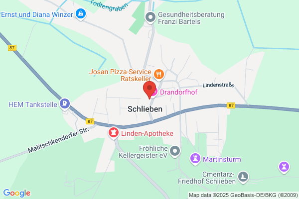 Amtsverwaltung, Amt Schlieben, Touristikinformation