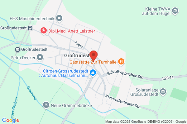 Deutsches Haus, Bürgerhaus der Gemeinde Großrudestedt
