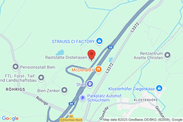 Serways Raststätte Distelrasen Nord