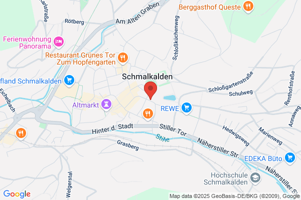 Landesamt für Vermessung und Geoinformationen Katasterbereich Schmalkalden