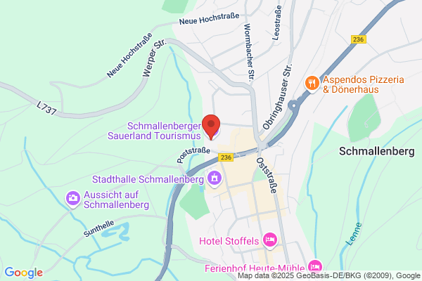 Touristikinformation Schmallenberger Sauerland