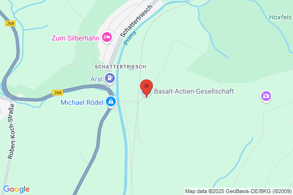 Basalt AG Südwestdeutsche Hartsteinwerke Steinbruch Michelbach