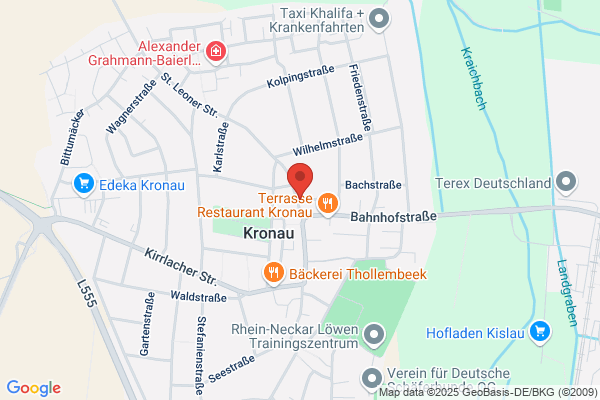 Baudekoration Manger