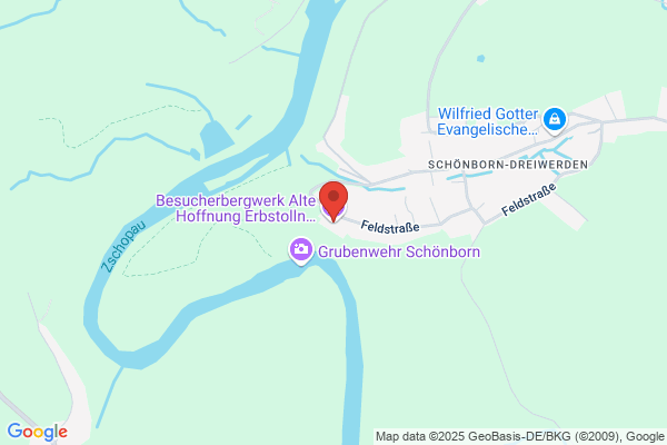 Besucherbergwerk Alte Hoffnung Erbstollen