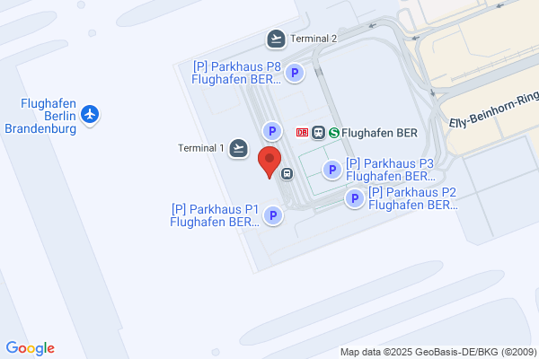 Europcar Berlin Brandenburg Flughafen T1+T2