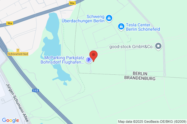 McParking Parkhaus Bohnsdorf Flughafen BER Berlin Brandenburg
