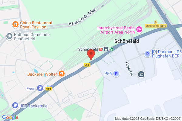 DB BahnPark Parkplatz Bahnhof P1 Schönefeld