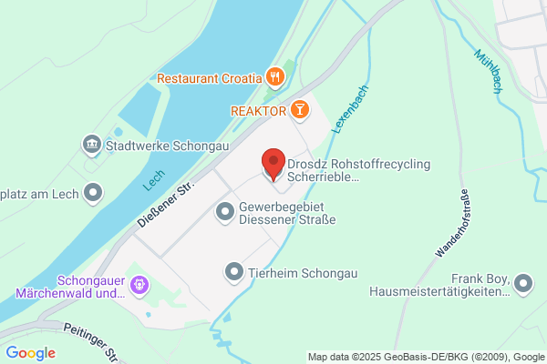 Drosdz Rohstoffrecycling Scherrieble Sekundärrohstoffe AG