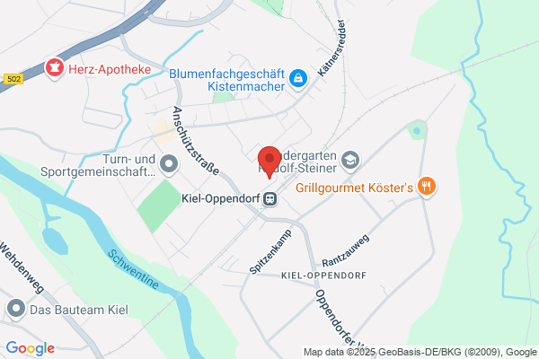 Schönkirchen Fliedergarten A/O 3. Pfarrstelle Pastorin Schlott, Gemeindezentrum