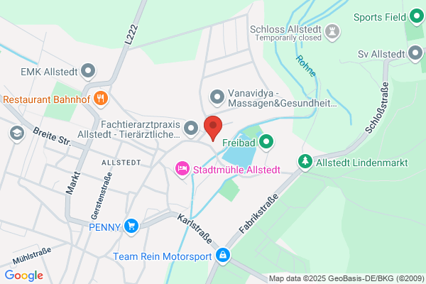 Friseursalon Abschnitt