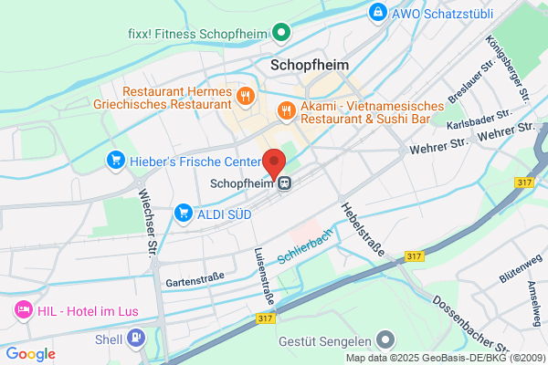 SBG SüdbadenBus GmbH Kundencenter Schopfheim