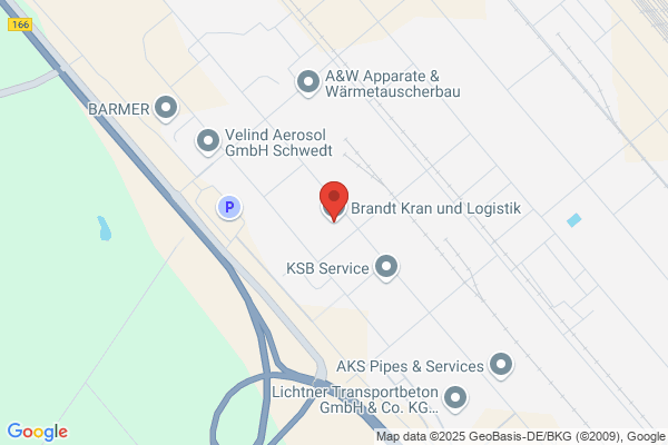 Brandt Kran und Logistik GmbH Betriebsstätte Finowfurt