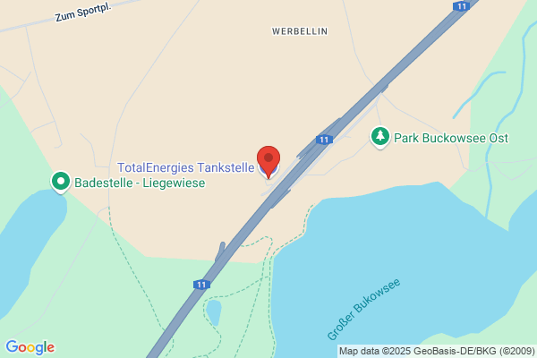 TOTAL Station BAB Werbellin-Buckowsee WEST A11
